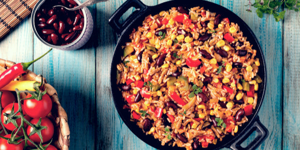 Semi-Authentic Mexican Rice & Beans Recipe