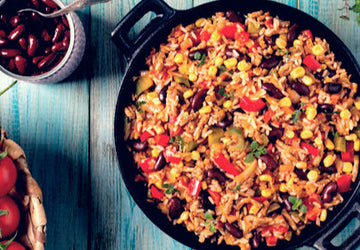 Semi-Authentic Mexican Rice & Beans Recipe