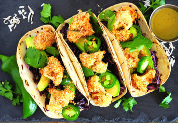 Quick Vegetarian Cauliflower Taco Recipe
