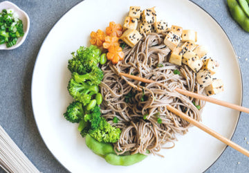 Sesame Soba Noodles with Edamame