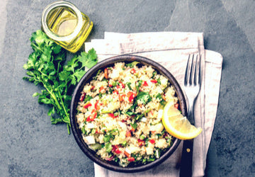 Fresh Tabbouleh Salad with Quinoa