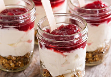 Maple Cranberry Orange Yogurt Parfait Recipe
