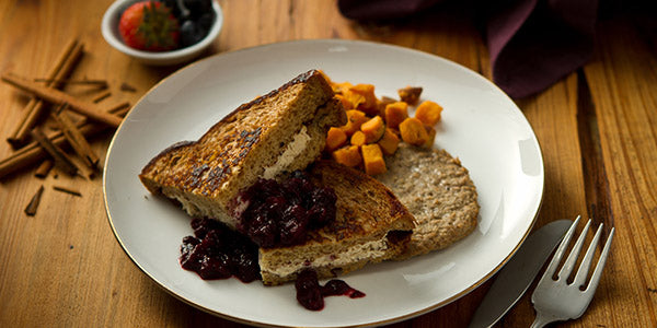 Stuffed French Toast with Berry Compote Recipe