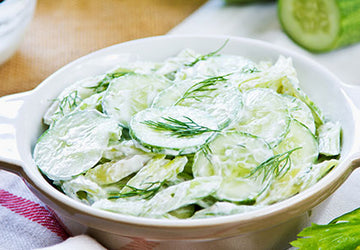 Dill Cucumber Salad Recipe