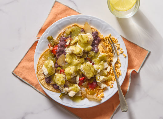 Chicken Verde Taco Bowl