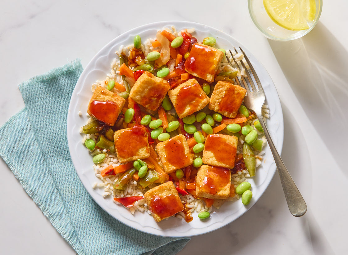 Korean-Style Tofu Bowl
