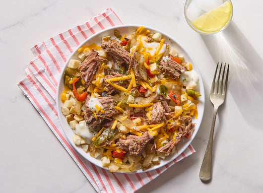 Poblano Cheddar Beef Bowl