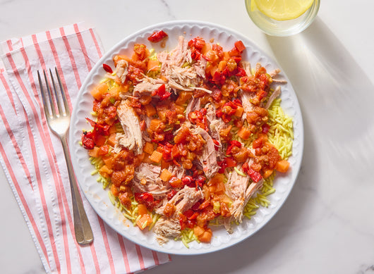 Pulled Pork & Turmeric Rice Bowl