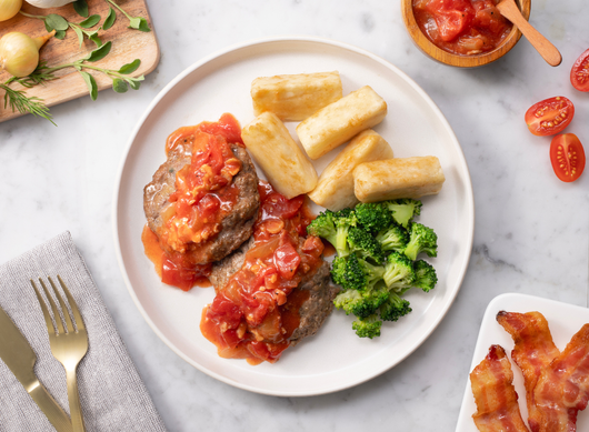Beef Sliders with Bacon Tomato Jam