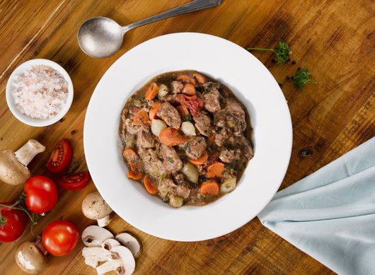 Beef Stew with Burgundy Wine