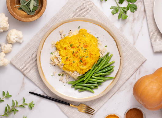 Butternut Squash Lasagna with Chicken