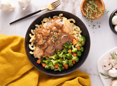 Chicken with Creamy Wine Sauce