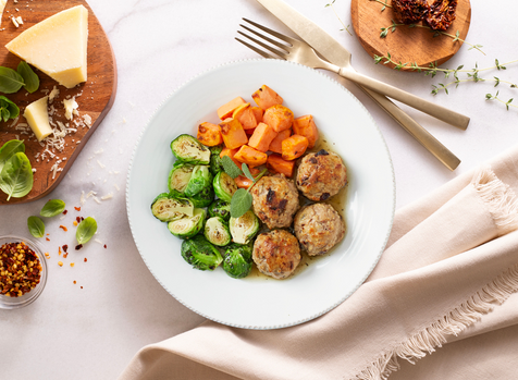 Cranberry Harvest Turkey Meatballs
