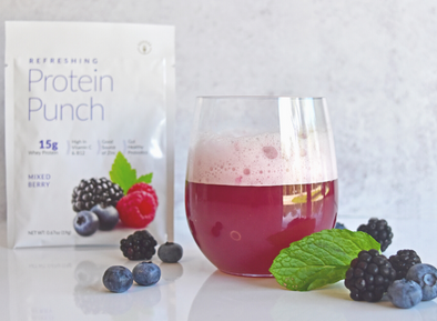Mixed Berry Protein Punch